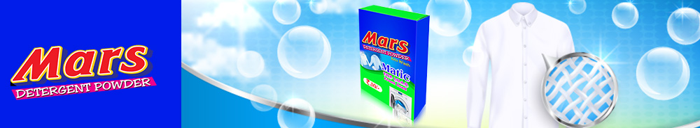 Mars Detergent Powder Banner Image