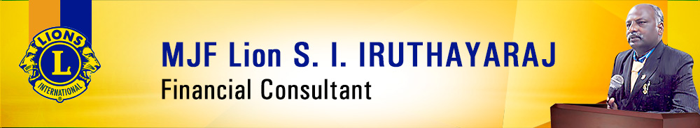 MJF.Lion S.I.Iruthaya Raj (Financial Consultant) Banner Image