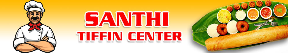 Santhi Tiffin Center Banner Image