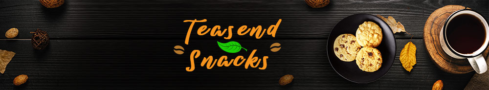 Teasend Snacks Banner Image
