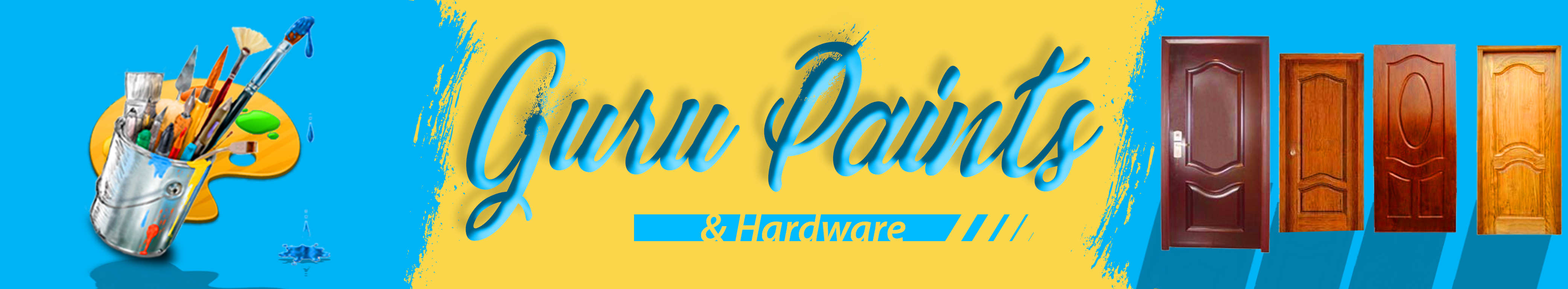 Guru Paints and Hardwares Banner Image
